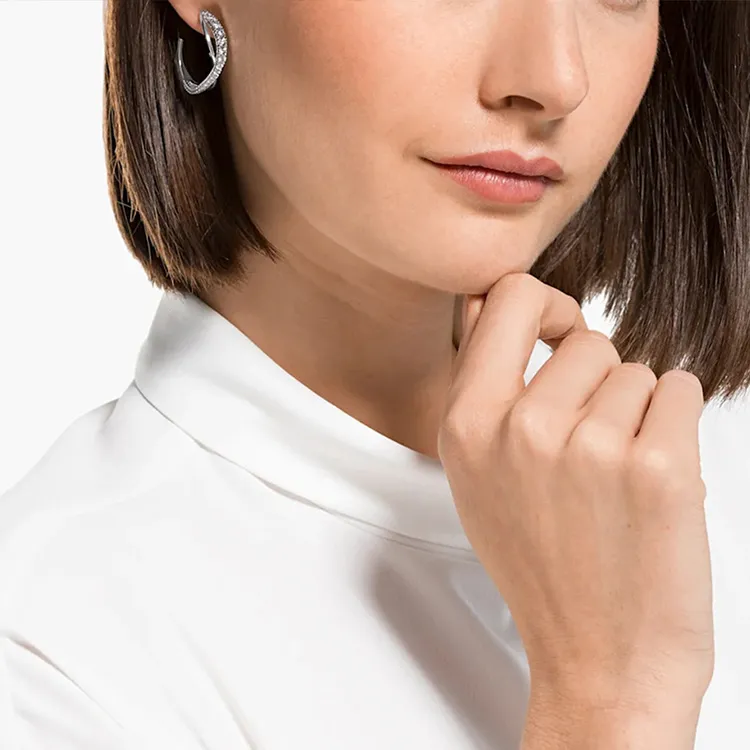 Swarovski Twist Earrings Women's-4