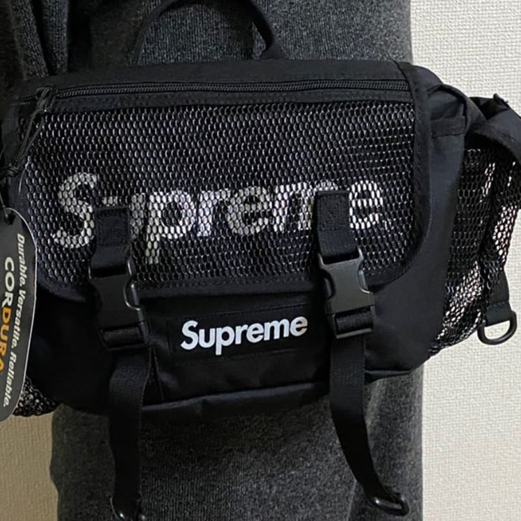 Supreme Waist Bag SS20 Black Black - POIZON Supreme Waist Bag SS20 Black Black - POIZON