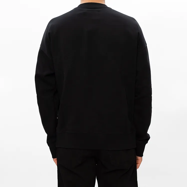 VERSACE JEANS COUTURE Sweatshirt Men's Black-3