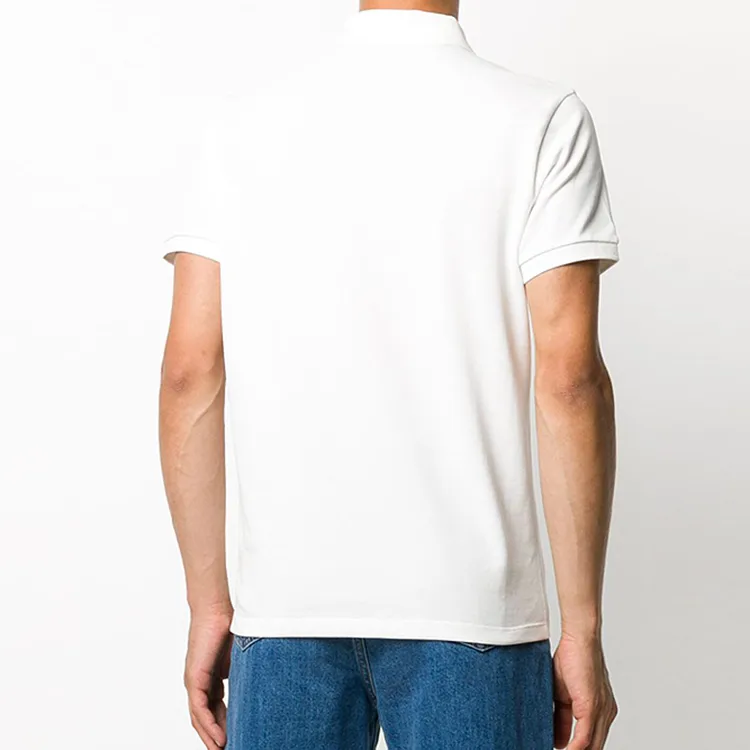 Moncler Polo Shirts Men White-3