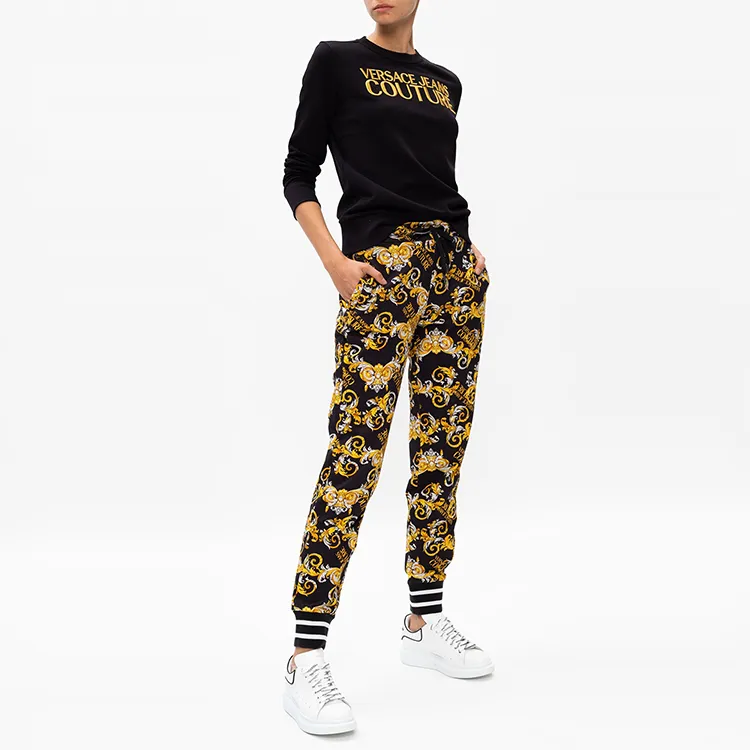 VERSACE JEANS COUTURE Sweatshirt Women's Black-3
