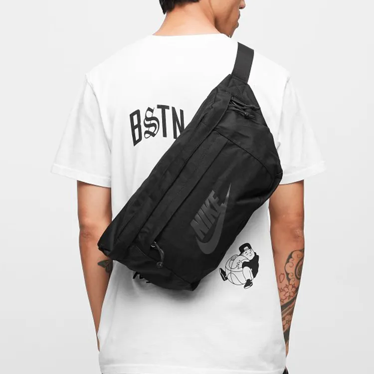 Nike Tech 10L Nylon Fanny Pack Hip Pack Adjustable Strap Black/Anthracite-4