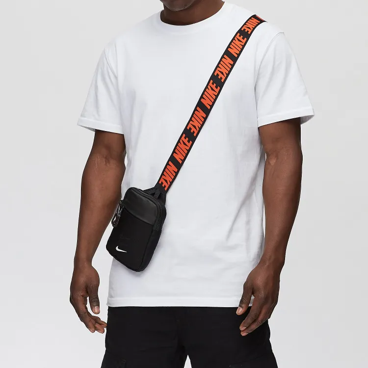 Nike Polyester Crossbody Bag Sling Bag Regular Unisex Black-6