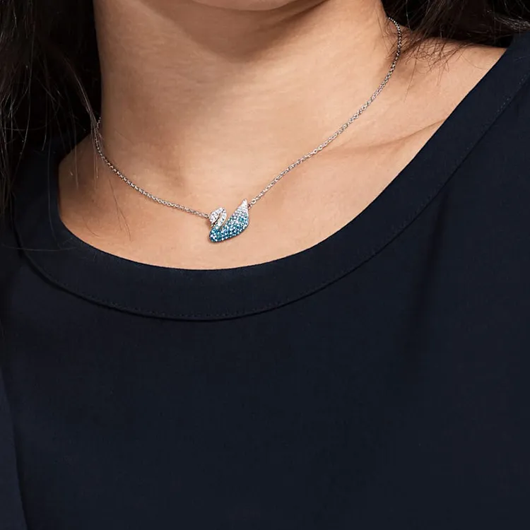 Swarovski Artificial Crystal Necklaces Women's-4