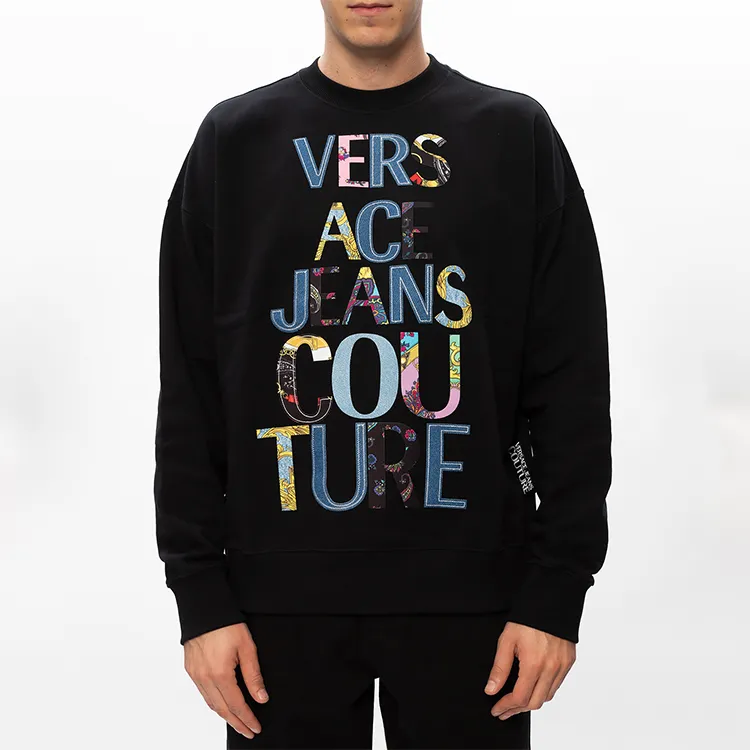 VERSACE JEANS COUTURE Sweatshirt Men's Black-2