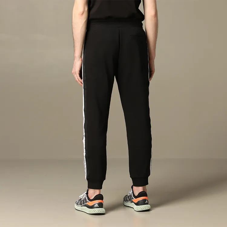 EMPORIO ARMANI Knitted Sweatpants Men Black-3