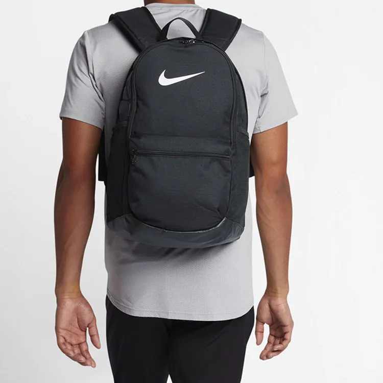 Nike Polyester Backpack Regular Unisex Black-4