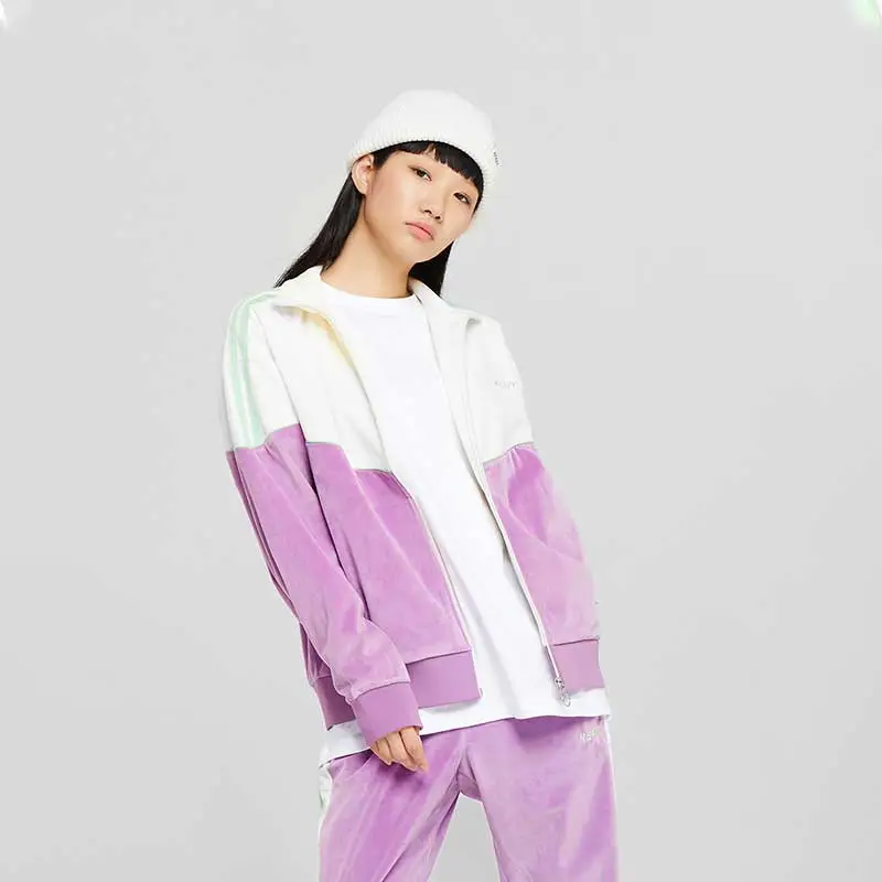 NERDY FW20 Loose Fit Jacket Unisex Light Purple-4