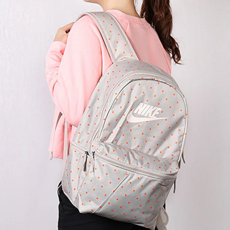 Nike Polyamide Backpack Regular Unisex White-4