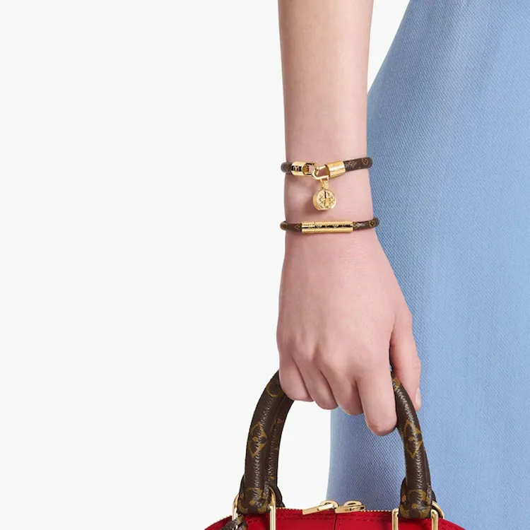 LOUIS VUITTON Confidential Bracelet Monogram-3