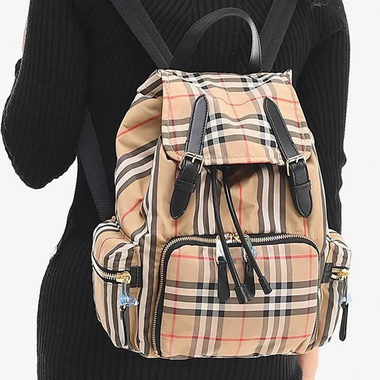 Burberry Polyamide Backpack Women's Archive Beige-5