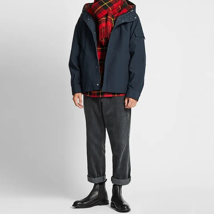 UNIQLO x JW Anderson Fitted Moderate Jacket Men's Navy Blue-1