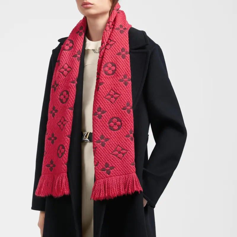 LOUIS VUITTON 2000s Logomania Scarf-3