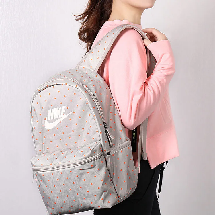 Nike Polyamide Backpack Regular Unisex White-3