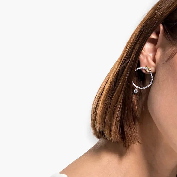 Swarovski Metal Earrings Women's-4