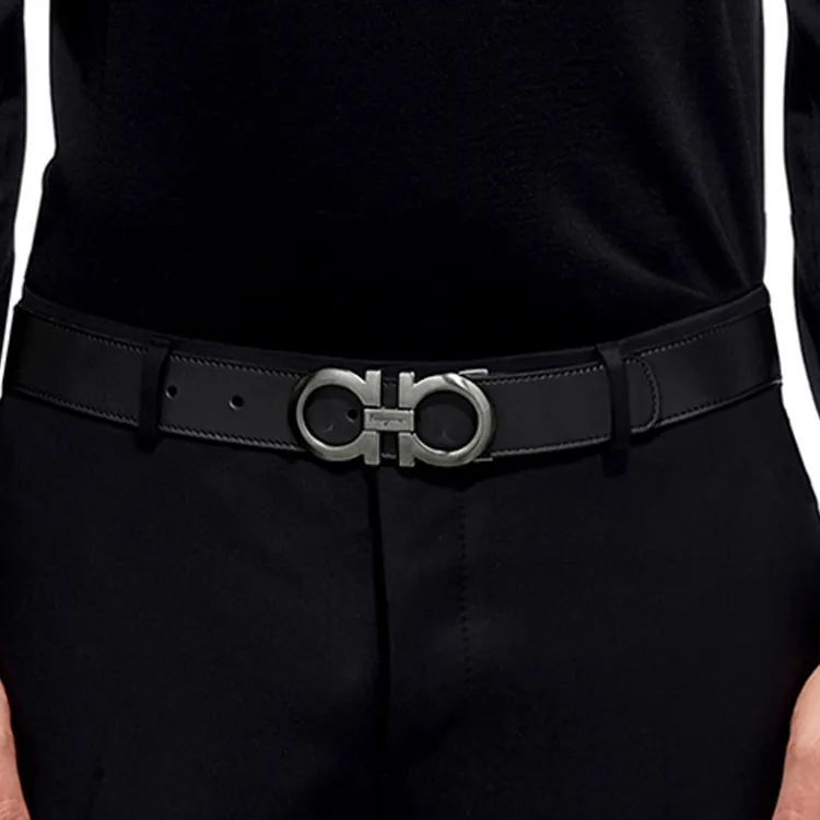 Ferragamo Reversible Gancini Belt-8