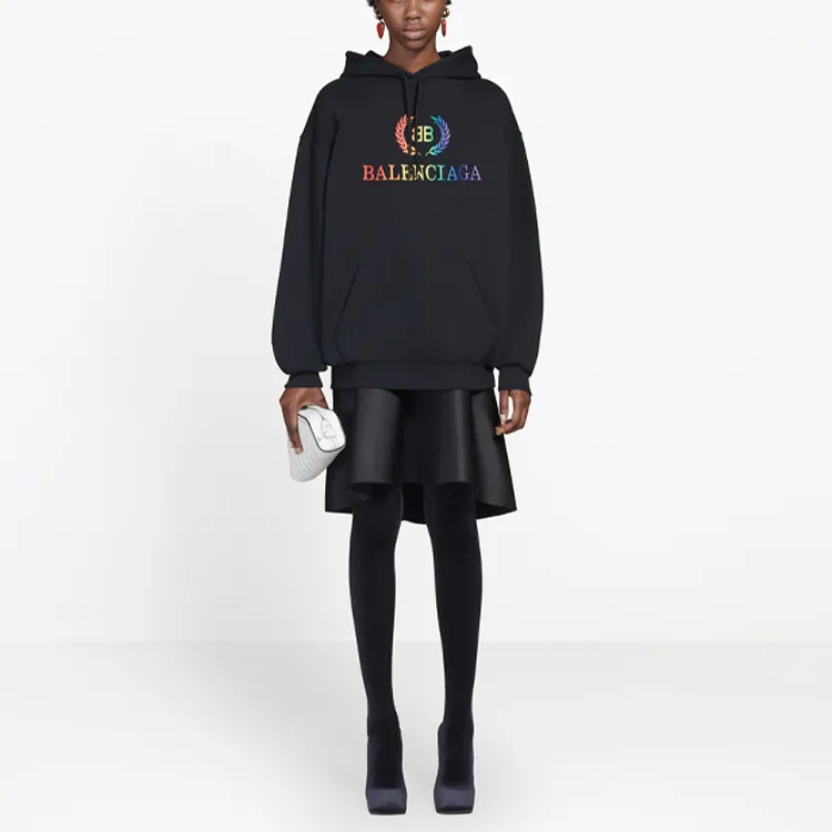 Balenciaga Sweatshirt Women's Black-3