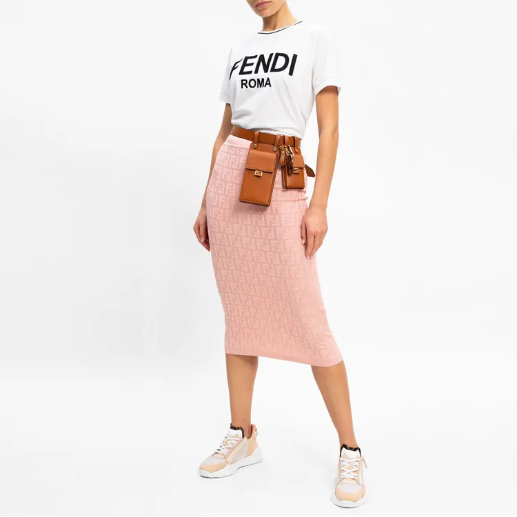 FENDI T Shirts Women's White-1