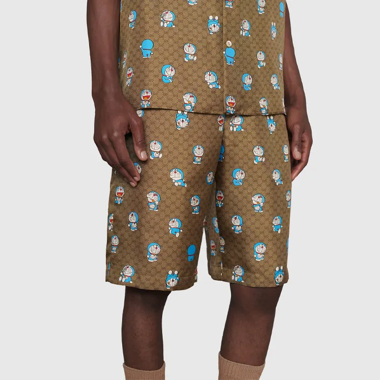 GUCCI X Doraemon Elasticated Shorts-4