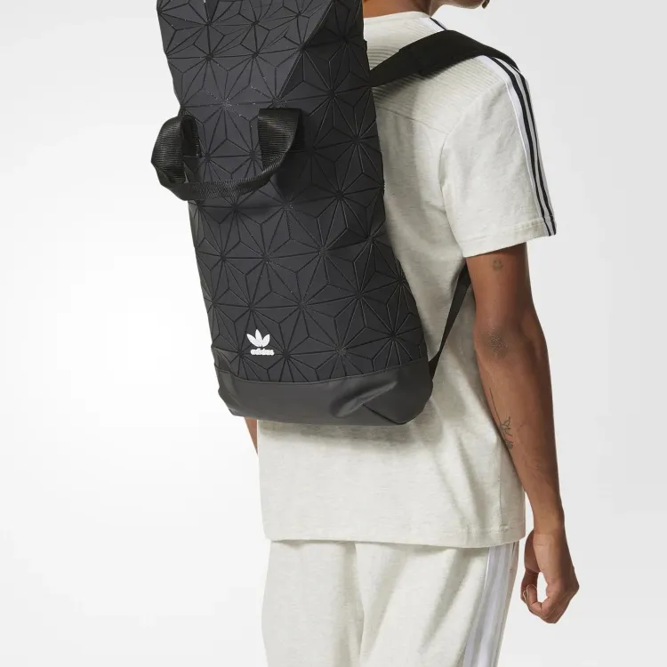 Adidas Originals Issey Miyake, Collaboration PU Backpack Regular Unisex Black-5