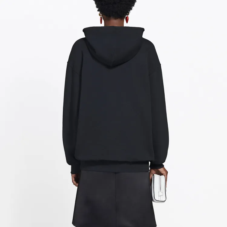 Balenciaga Sweatshirt Women's Black-4