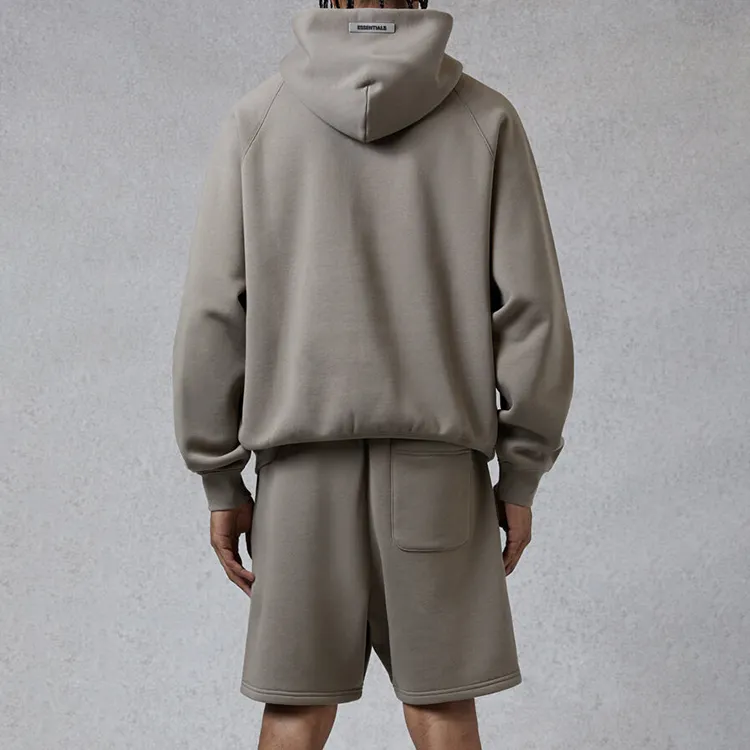 Fear Of God Essentials 3D Silicon Applique Pullover Hoodie-2