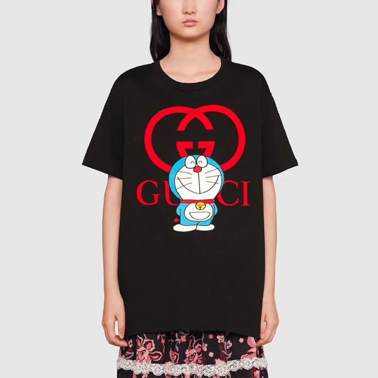 GUCCI x Doraemon T-Shirt Women's Black-1