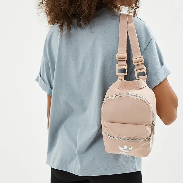 Adidas Originals Polyester Backpack Mini Unisex Pink-4