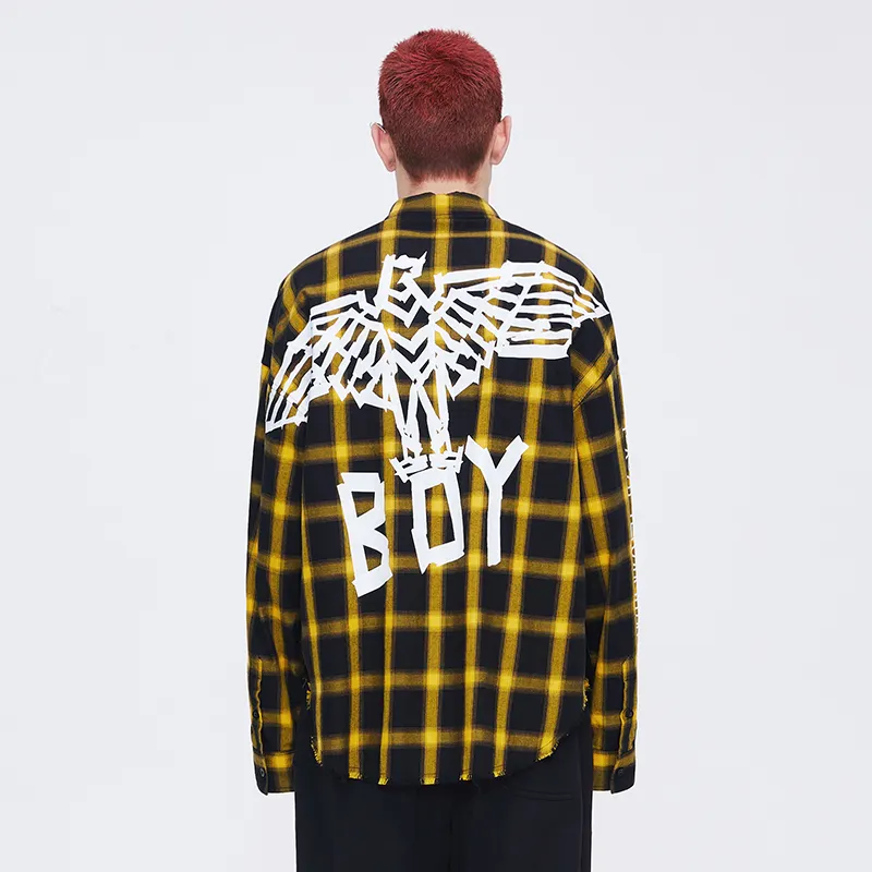 Boy London Shirts Unisex Yellow-5