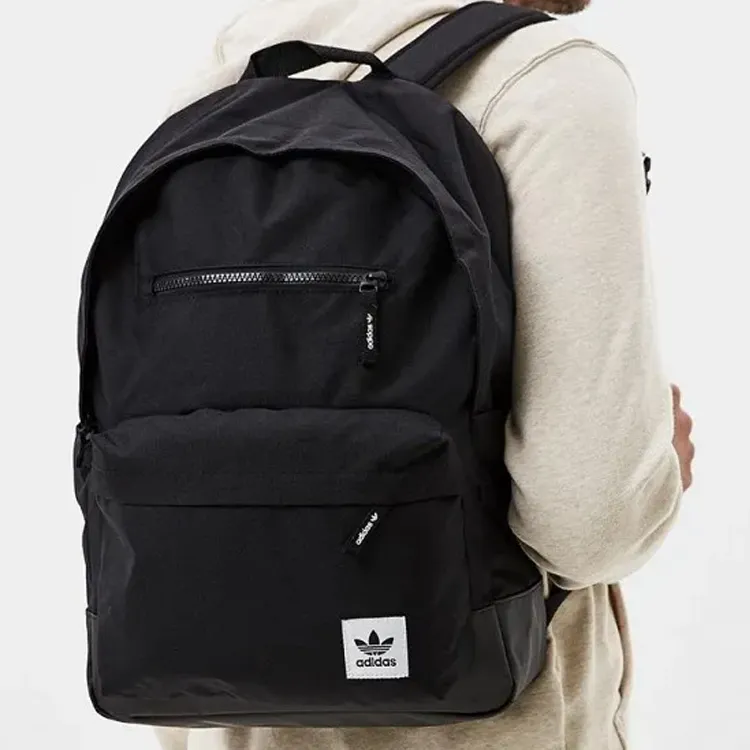 Adidas Originals Polyester Backpack Regular Unisex Black-6