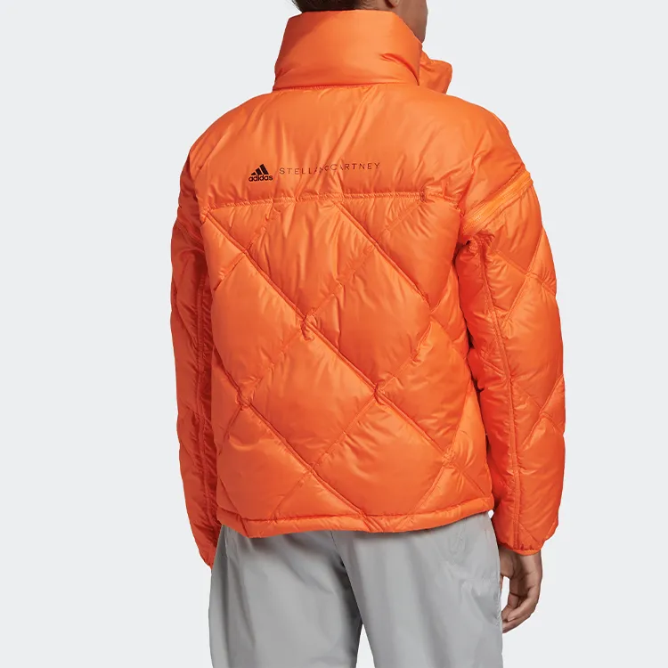 Adidas Puffer Jacket Women's Signal Orange-4
