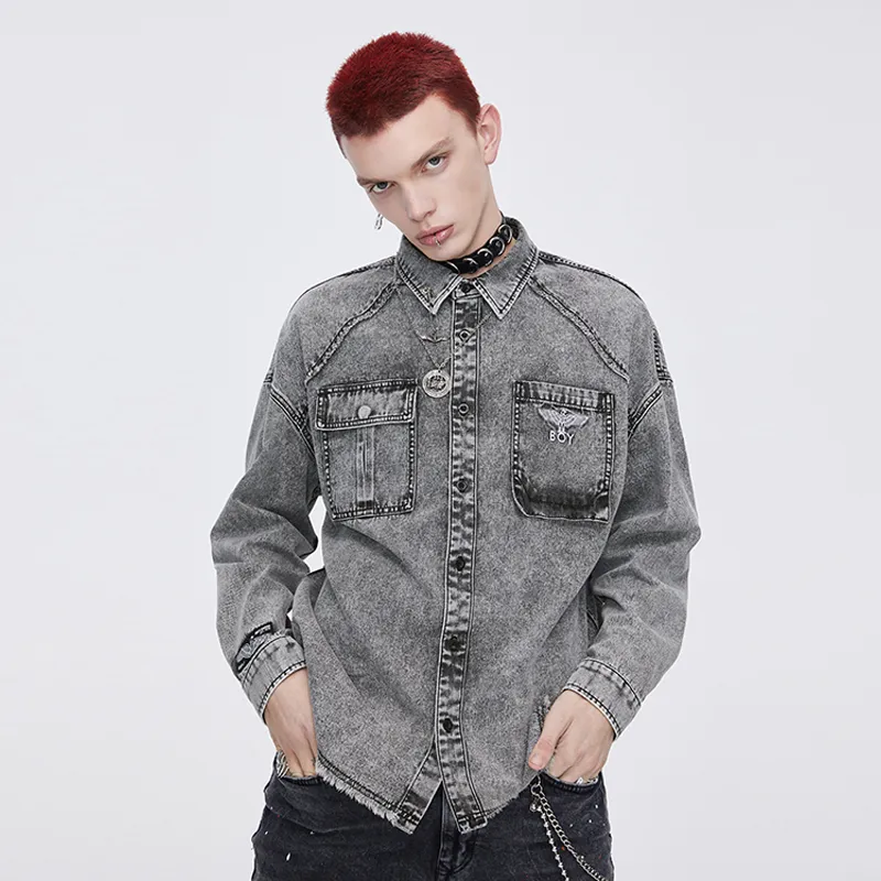 Boy London Shirts Unisex Gray-5