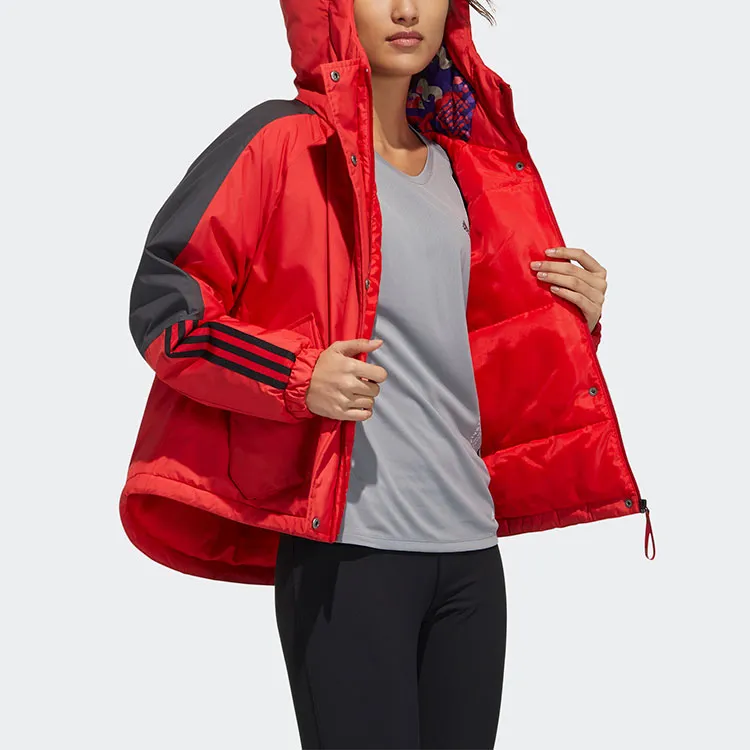 Adidas Puffer Jacket Winter Women's Scarlet-3