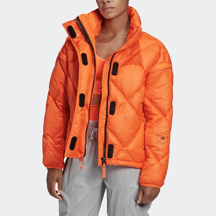 Adidas Puffer Jacket Women's Signal Orange-3
