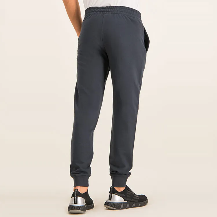 EMPORIO ARMANI Knitted Sweatpants Men Night Blue-3