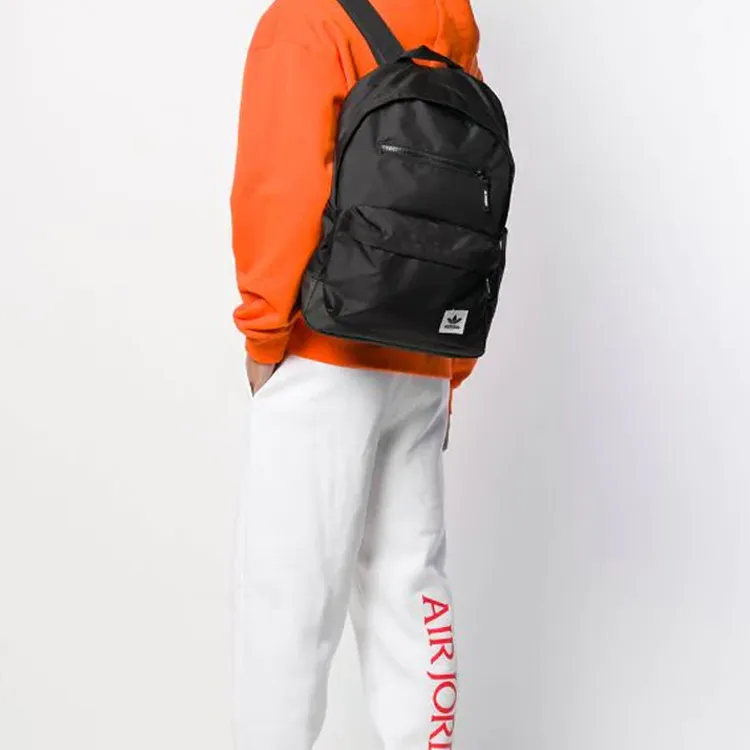 Adidas Originals Polyester Backpack Regular Unisex Black-7