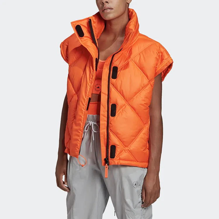 Adidas Puffer Jacket Women's Signal Orange-6