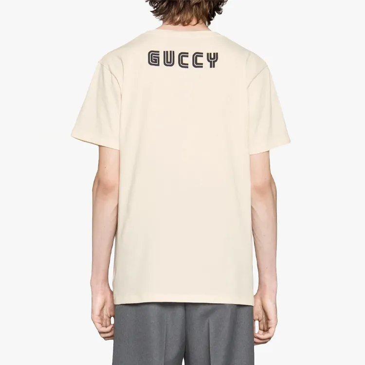 GUCCI T Shirts Unisex Beige-2