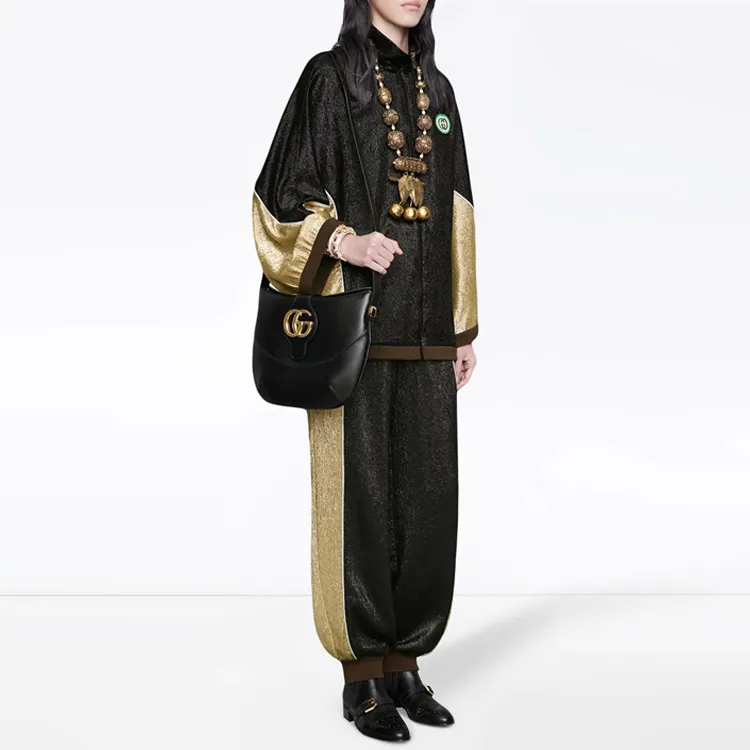 GUCCI 2019 Spring And Summer Collection Jacket Women's Black-1