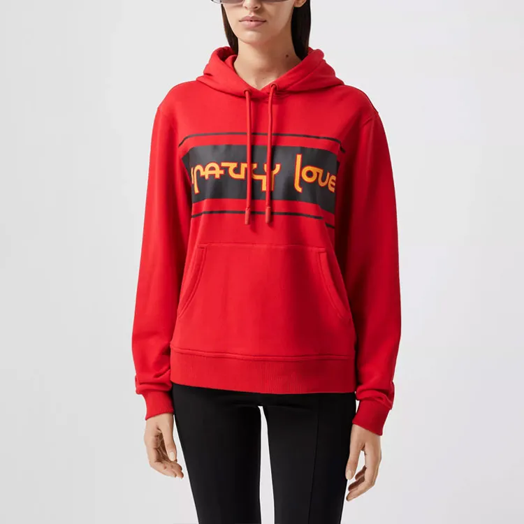 Burberry Sweatshirt Women's Red-2