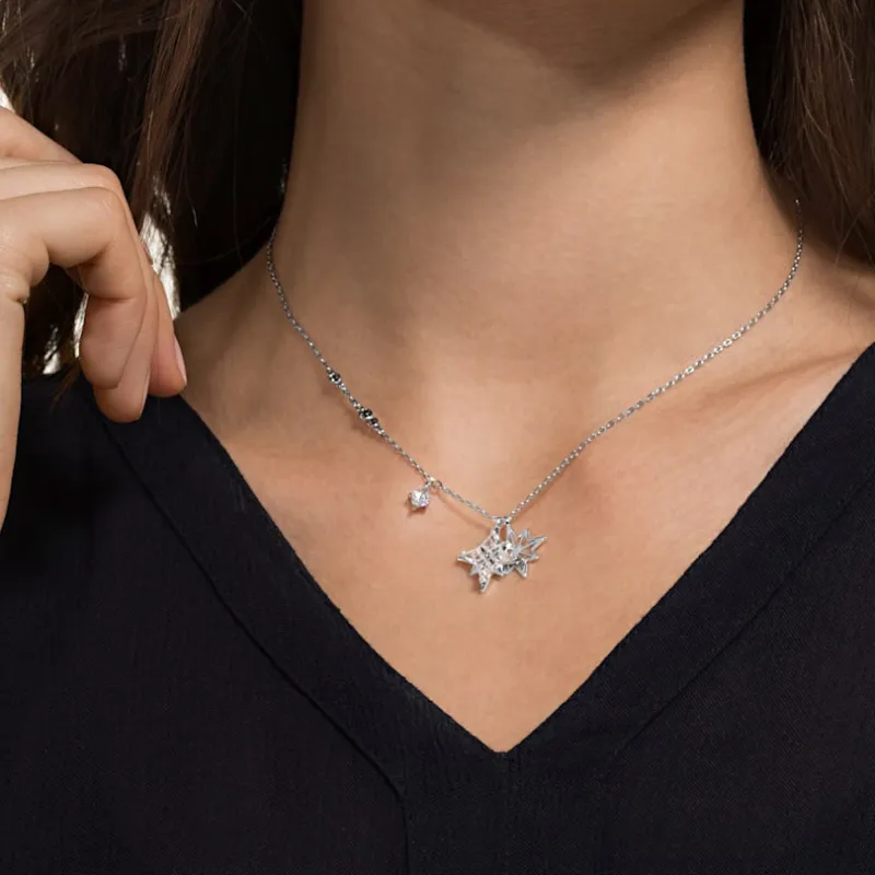Swarovski Symbolica Artificial Crystal Necklaces Women's-5
