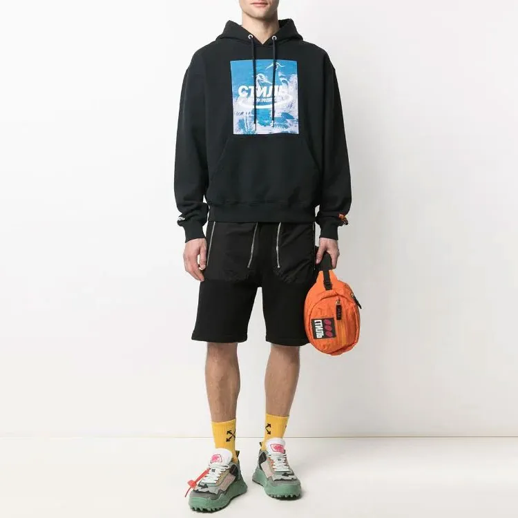 HERON PRESTON Sweatshirts Men Black-4