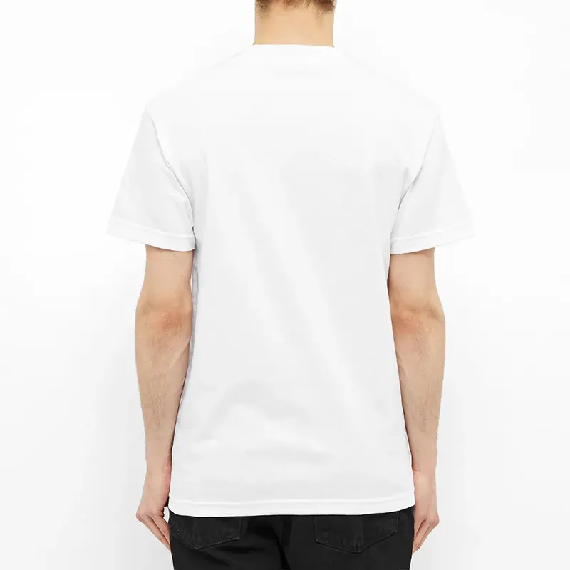 PLEASURES Straight T-Shirt Unisex White-2