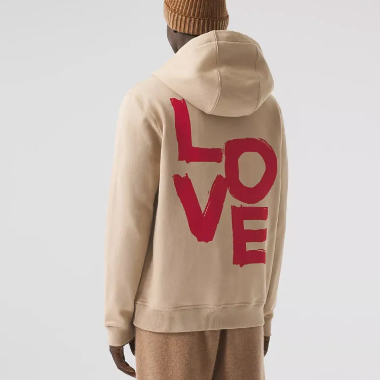 Burberry Sweatshirt Men's Soft Yellow Brown-2