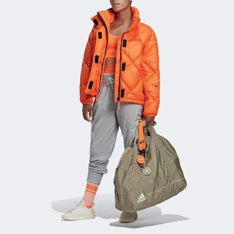 Adidas Puffer Jacket Women's Signal Orange-2