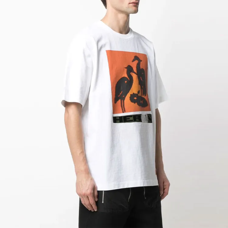 HERON PRESTON T Shirts Men White-4