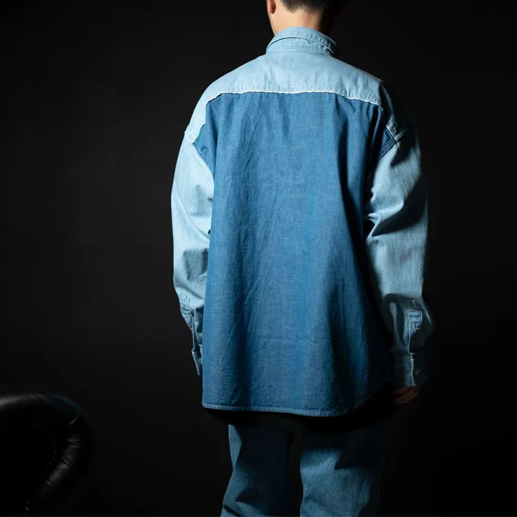 Cav Empt Shirts Unisex Denim Blue-2