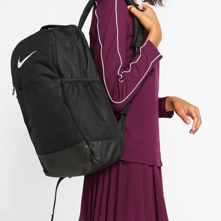 Nike Polyester Backpack Regular Unisex Black-1