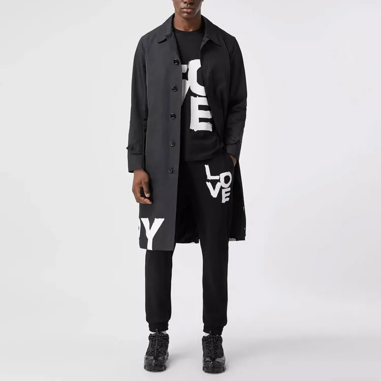 Burberry Casual Pants Men Black-1
