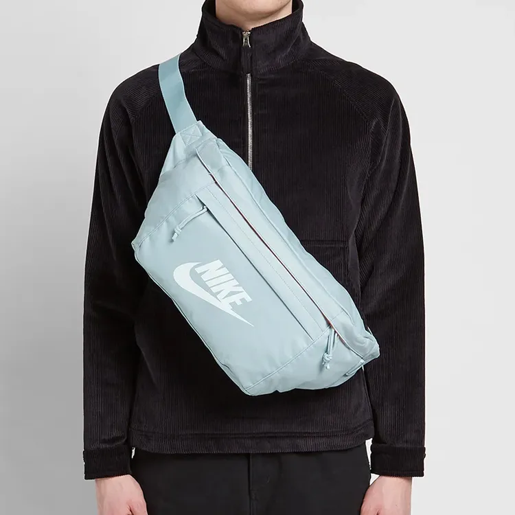 Nike Polyester Sling Bag, Crossbody Bag Regular Unisex Sea Blue-4